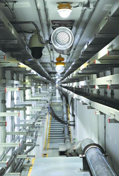 武漢中央商務(wù)地下管道的綜合倉